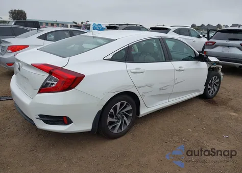2017 Honda Civic Ex from USA, damaged, VIN 2HGFC2F72HH559348
